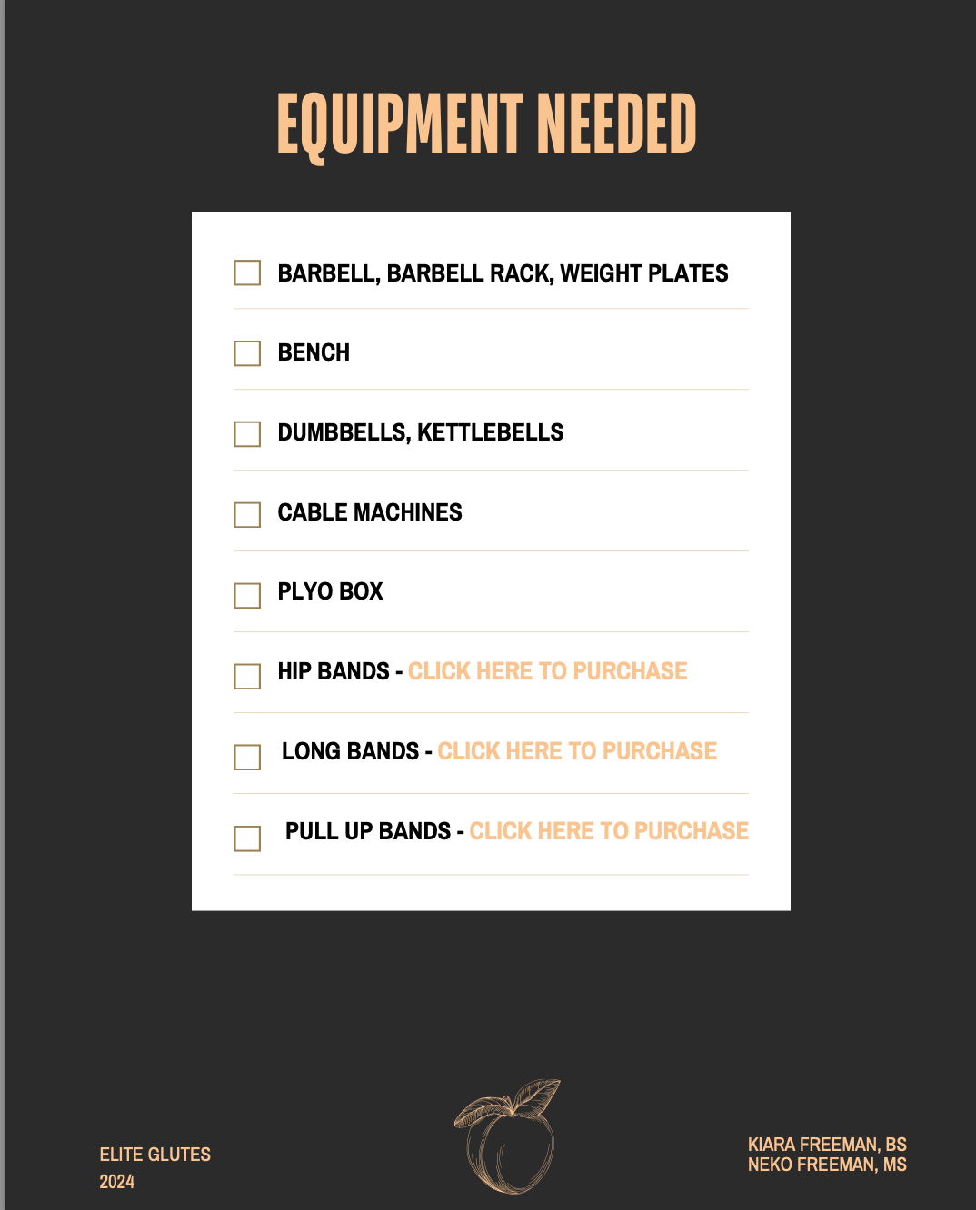 Elite Glutes: 8 Weeks